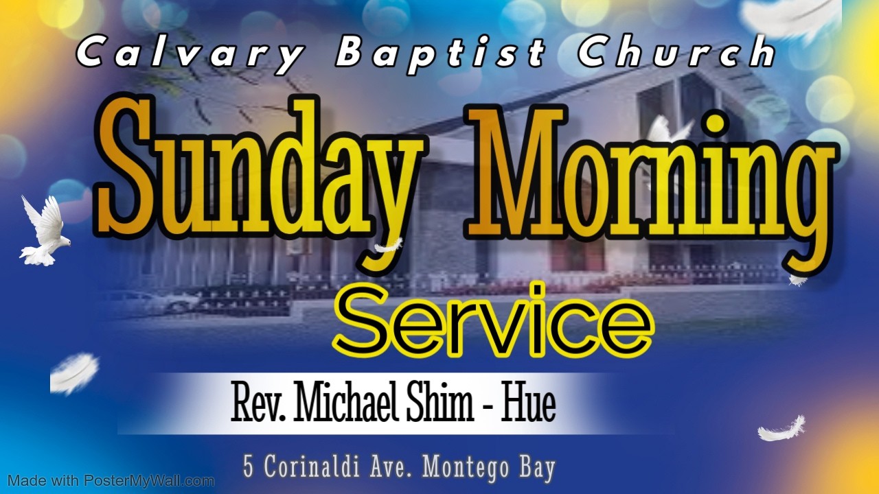 Sunday Morning Service 15/3/2026 10am