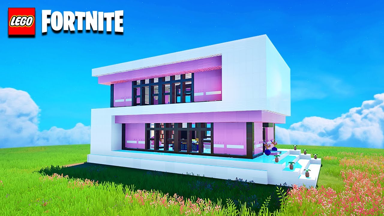 LEGO Fortnite Tutorial | Modern House #7