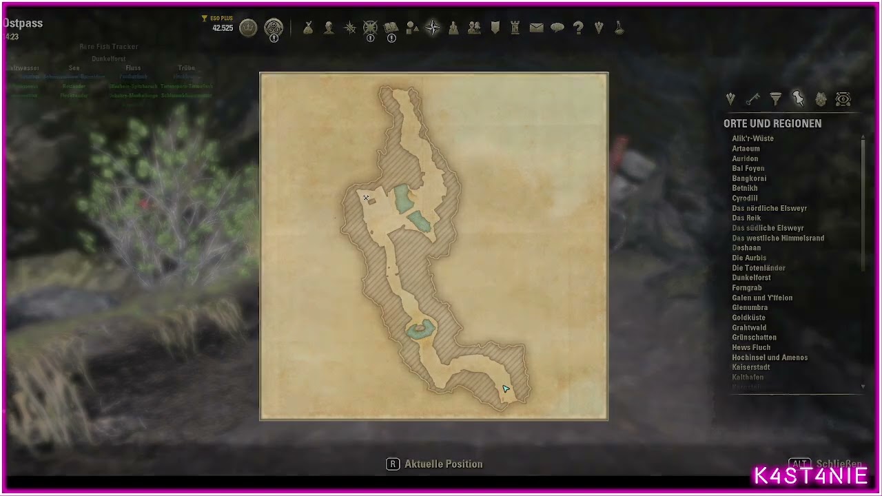 ESO - Dunkelforst-Wandteppich - Spur Zerfranster Wandteppichfetzen