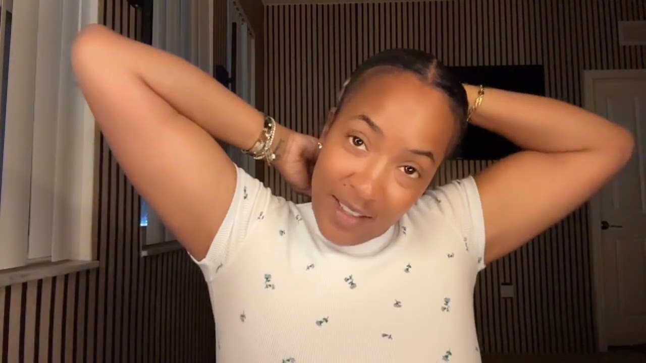 Easy Slick Back Bun Tutorial | + Quick Vent Session