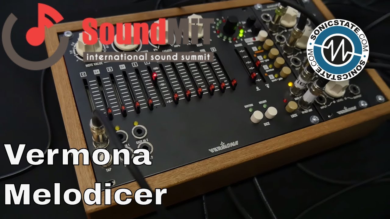 SoundMit 2019: Vermona Melodicer - Psuedo Random Melody Generator