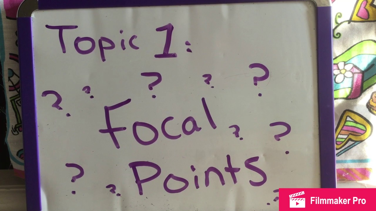 Lesson 1: Focal Points In Photography!