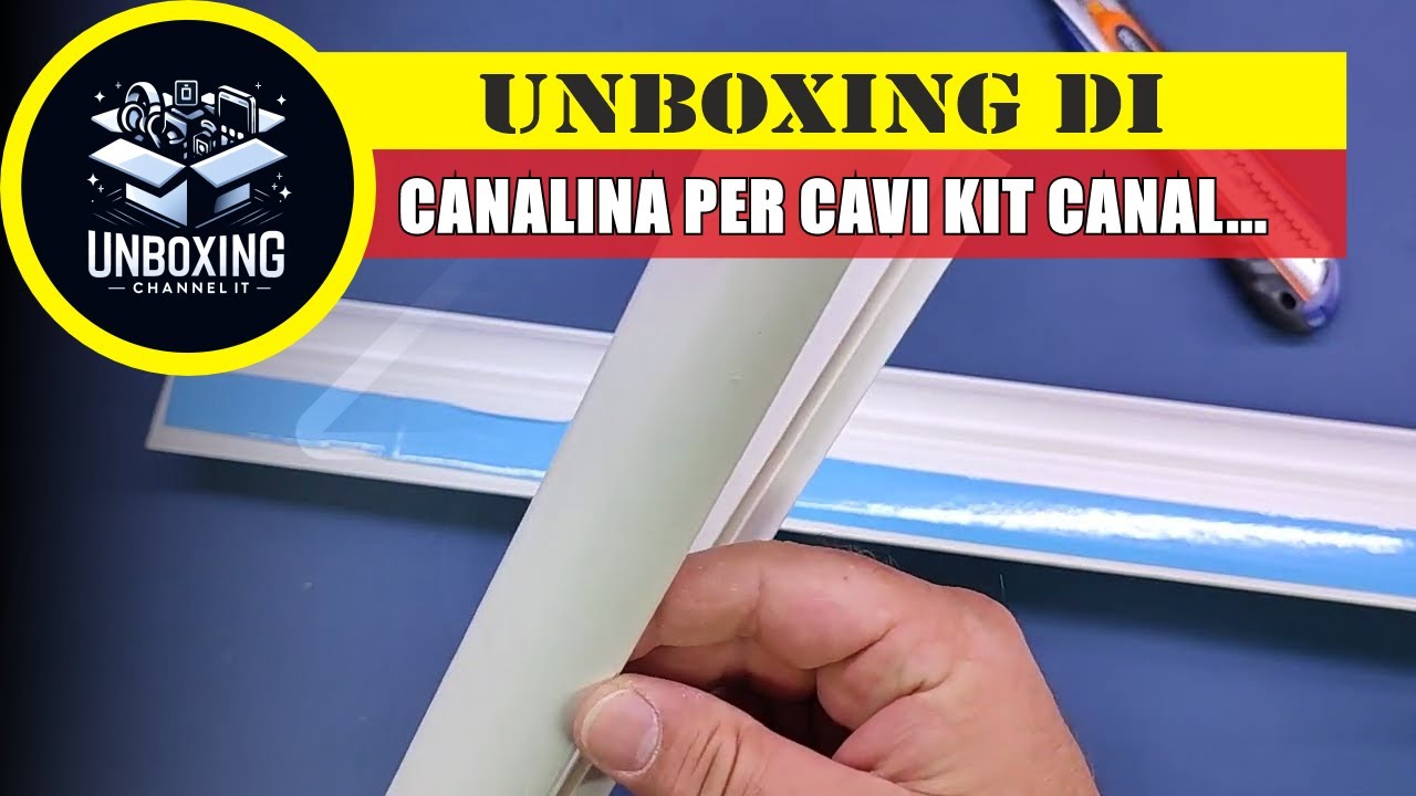 Canalina per Cavi Kit Canalina Passacavi TV - Chesbung