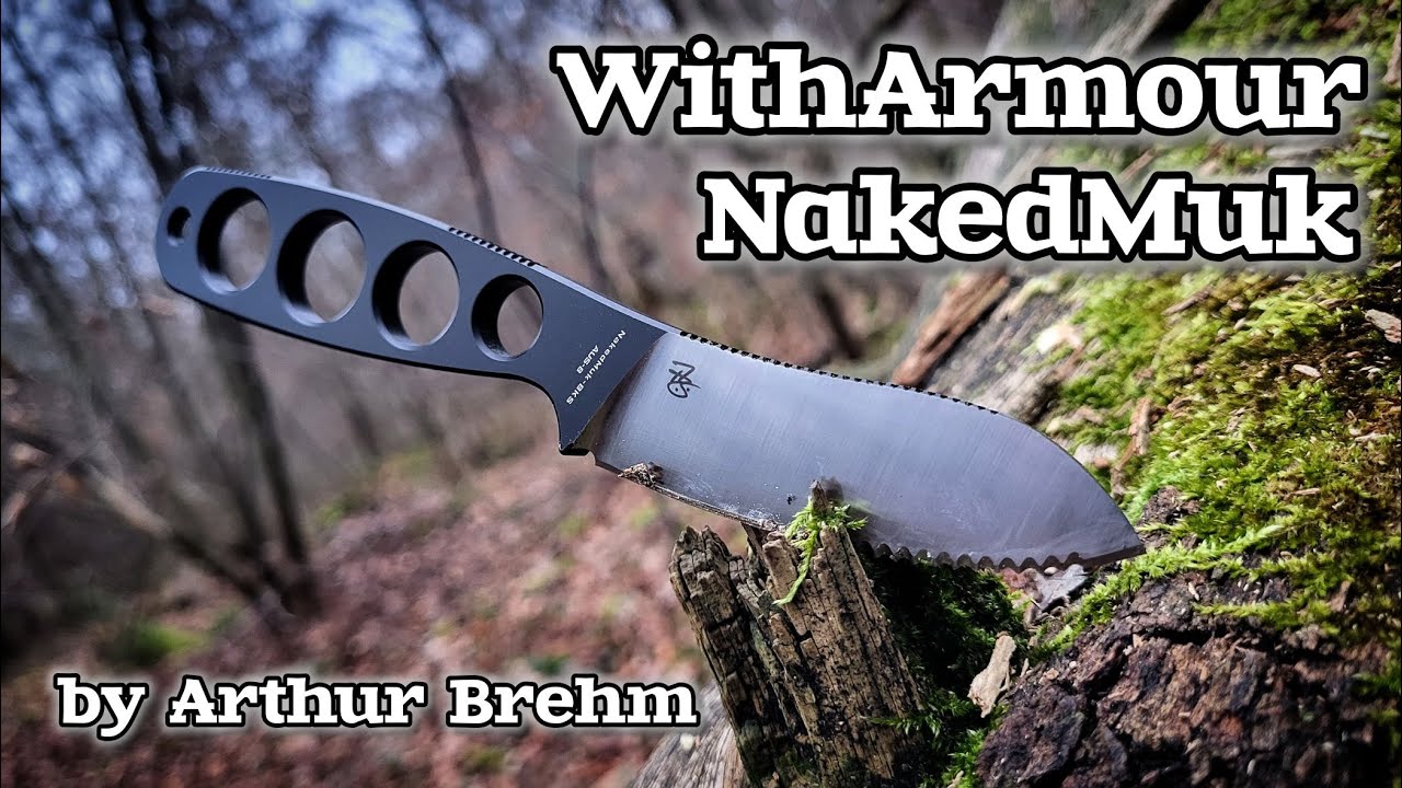 WithArmour NakedMuk EDC Neckknife von Soeldner Messer designed by Arthur Brehm