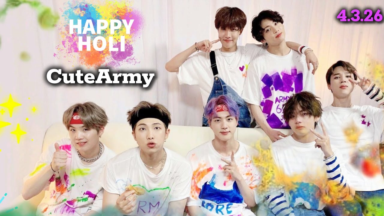 #BTS holi(2026) 🤣💜💜🙆🏻‍♀️//Hindi dubbing//#viralvideo 