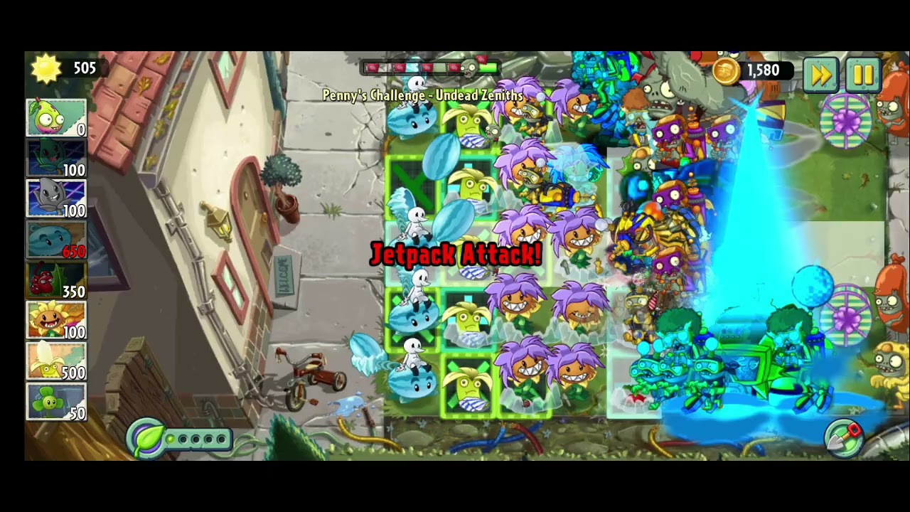 Undead Zeniths Pfless, Vineless Attempt #3 | Pvz2 Reflourished