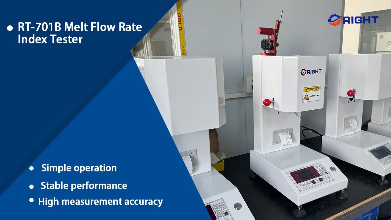 Melt Flow Index Tester for Plastics of Various Melt Temperatures (RT-701B)