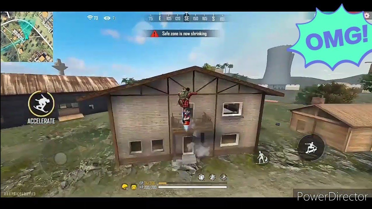 Tricks to use skateboard in free fire🔥🔥
