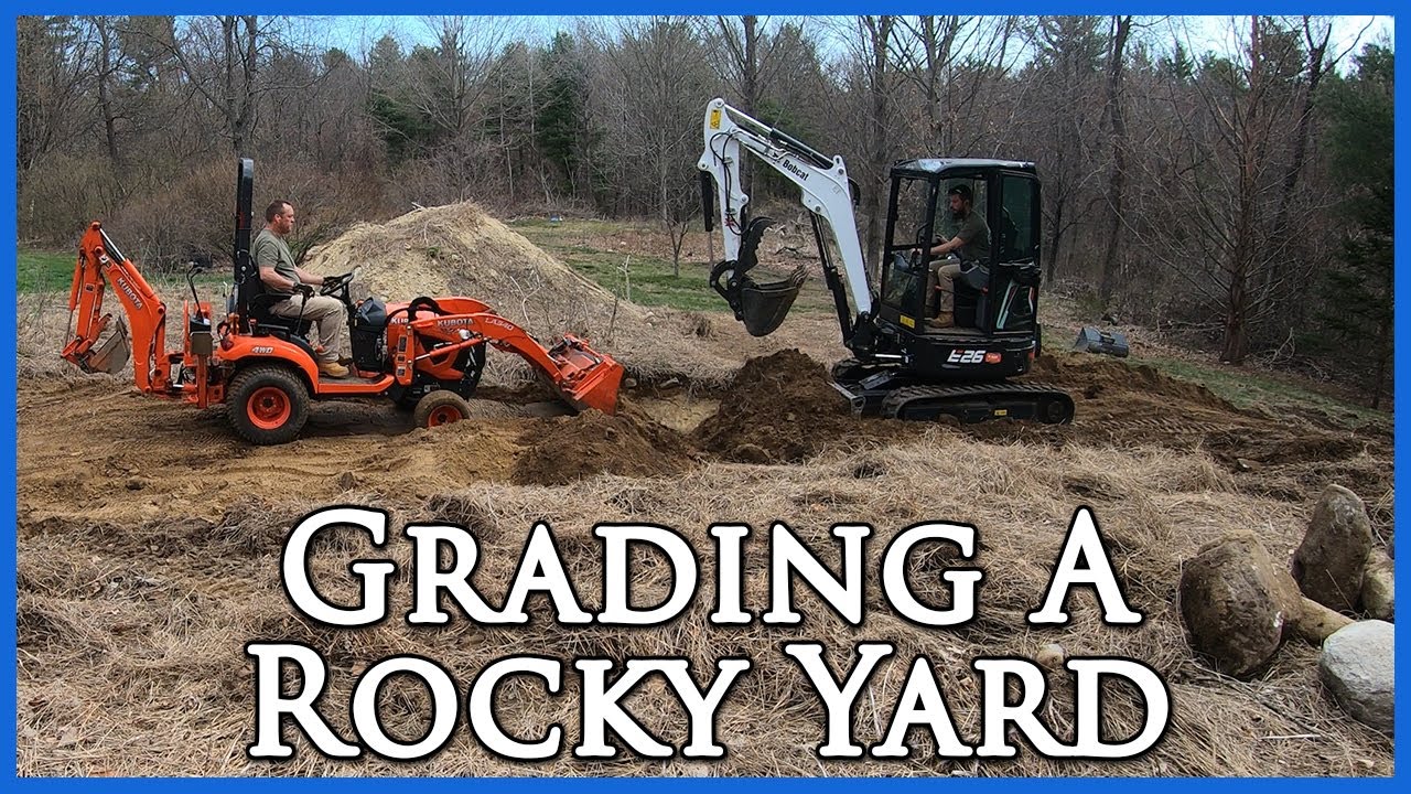 Grading a Rocky Yard
