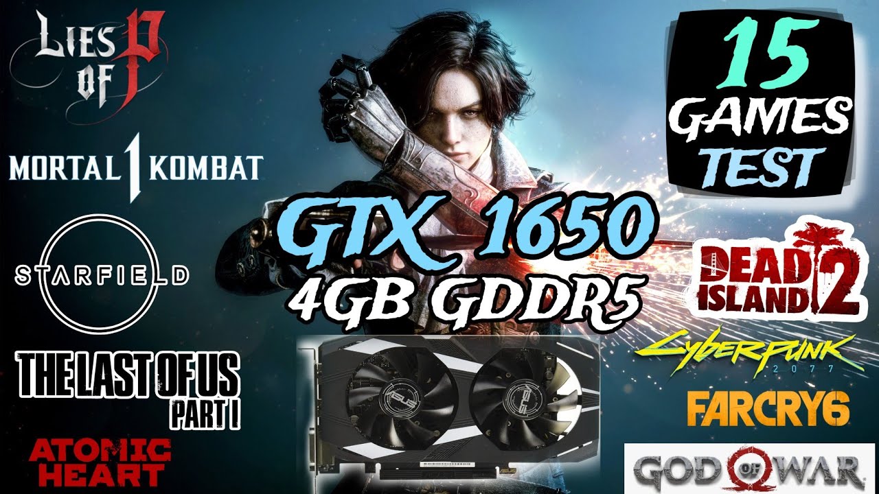 GTX 1650 In Late 2023 | Test In 15 Best Games | GTX 1650 In 2023 !