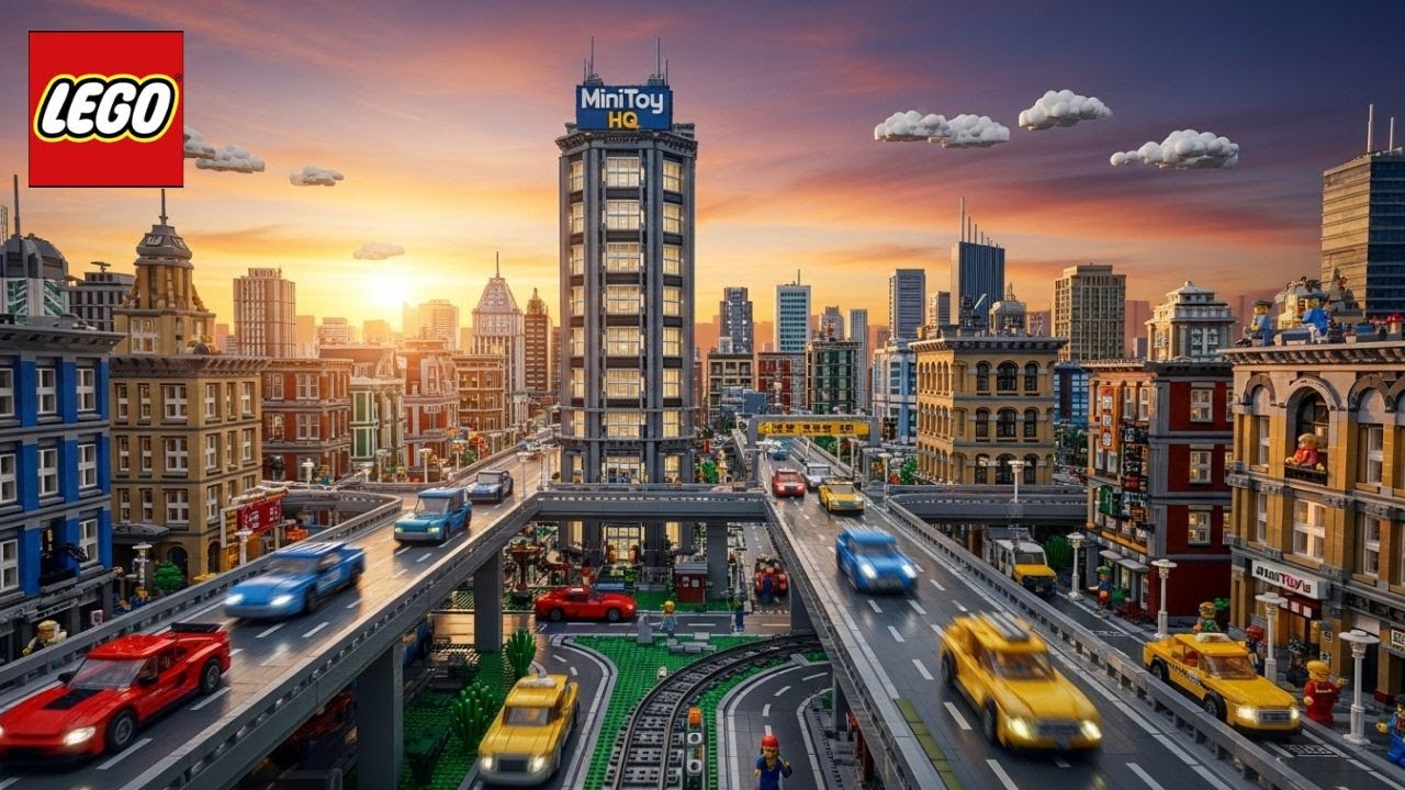 LEGO City Build Time-Lapse: MiniToy Mega Construction Project