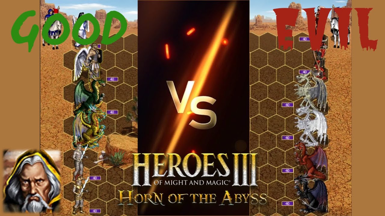 Is Good Stronger than Evil in Homm3 HotA?