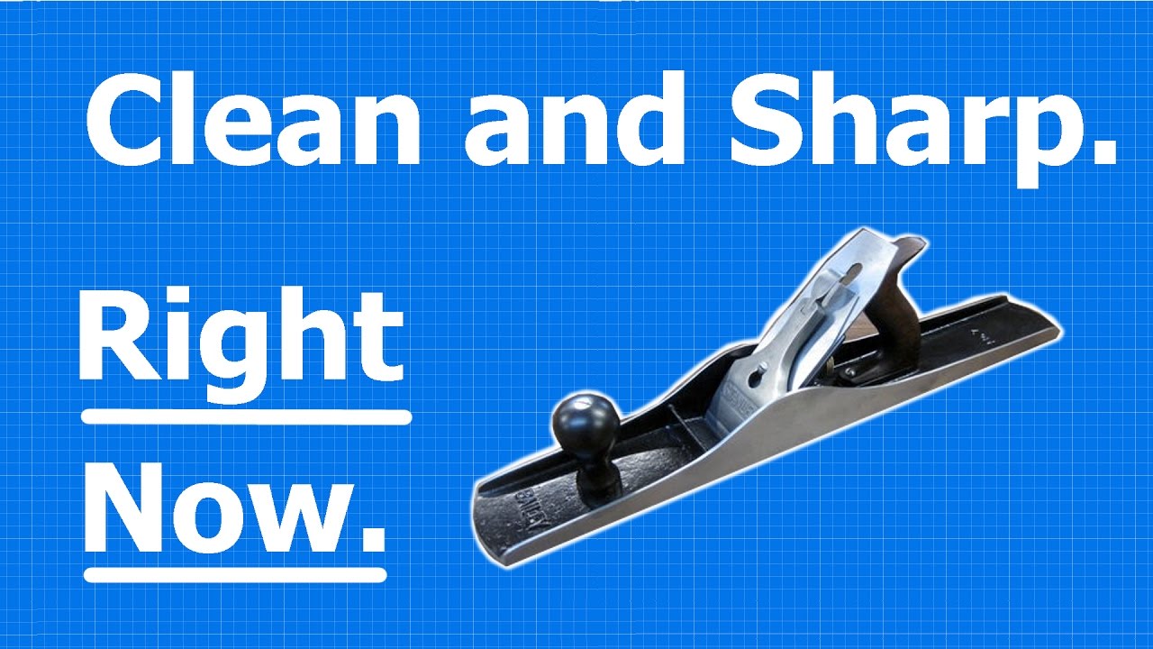 Hand tools for $100 #3: Fast plane restoration with BENCH GRINDER
