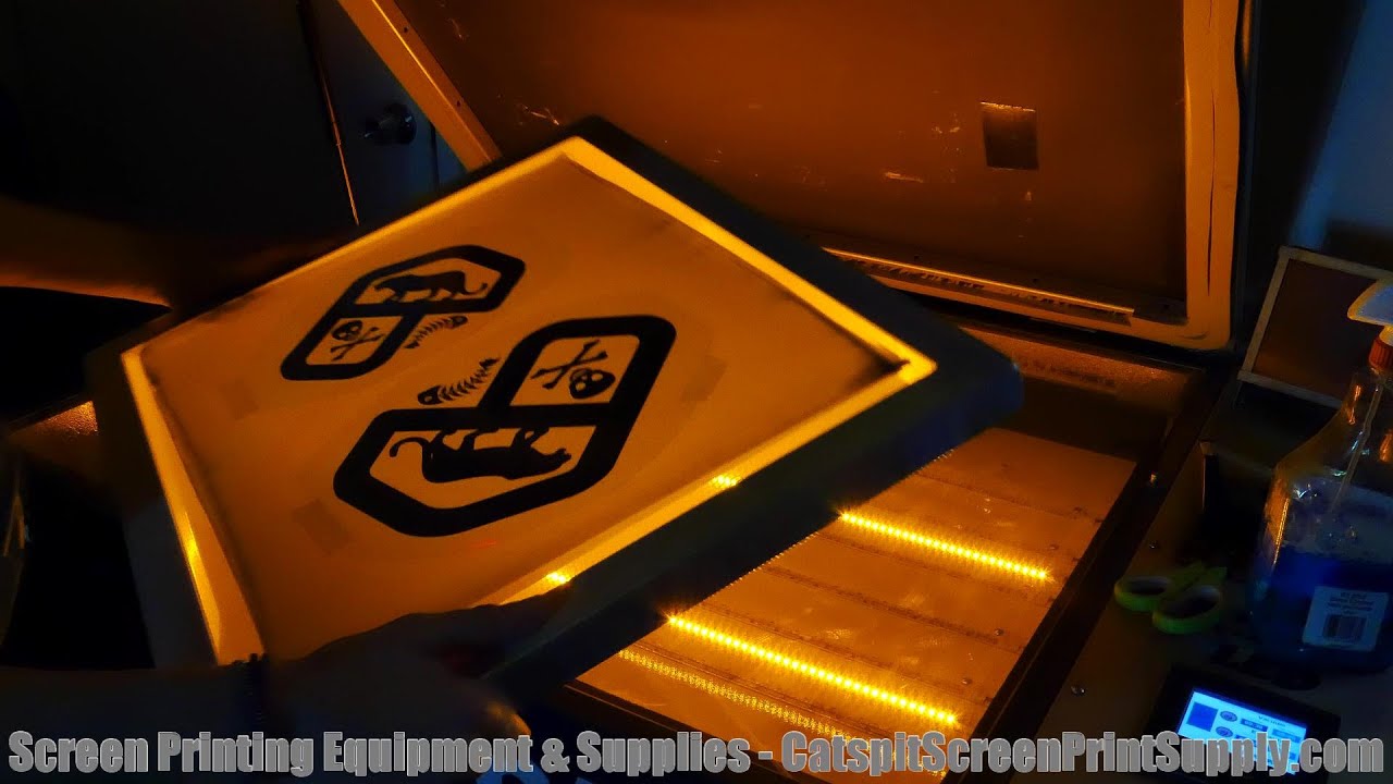 Screen Printing Vlog While Making Freebie Art Screen For Tee Shirts