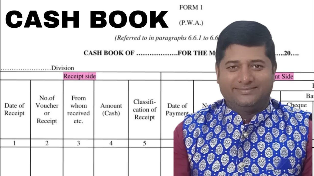 Cash Book ll How a DDO/Ex. Eng. can operate it in his Office/ Division?