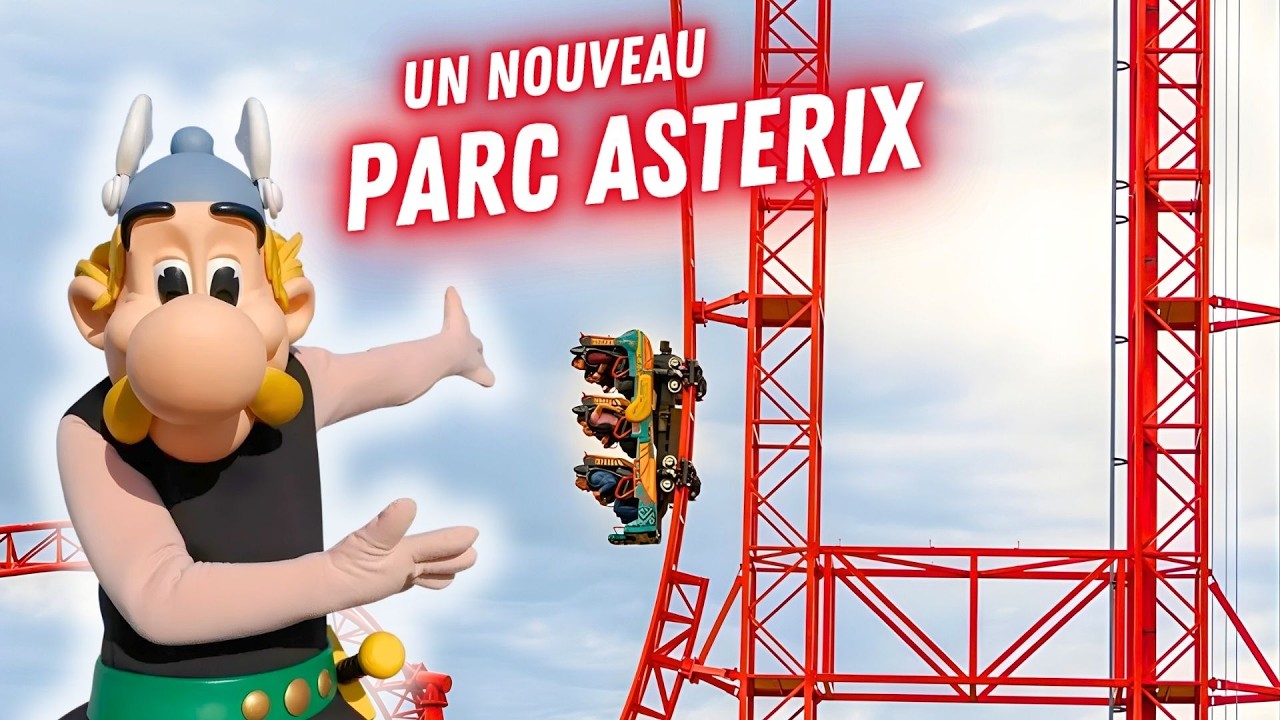 🎢PARC ASTERIX nouvelle version (c'est incroyable !)