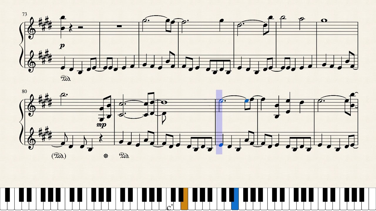 🎹🎼 SoulWorker Main Theme (Piano sheet music)