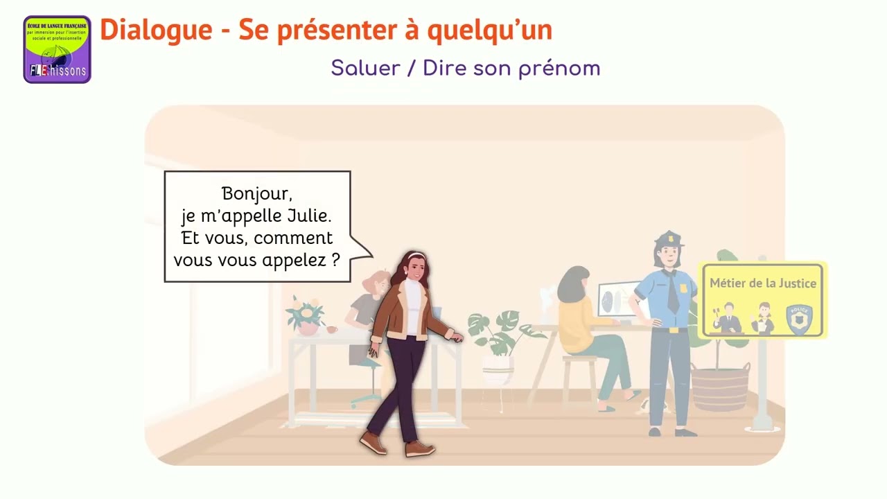 ELF FLE hissons - Module 1 Se présenter