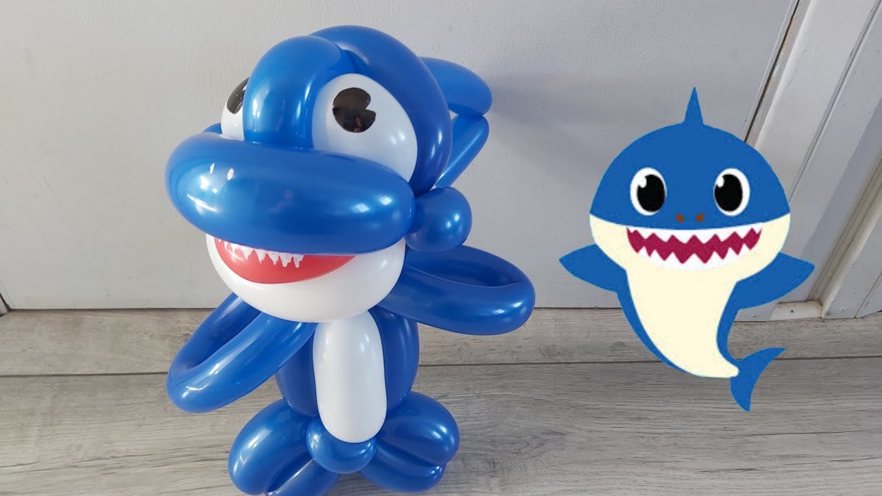 Baby Shark Balloon Twisting Tutorial