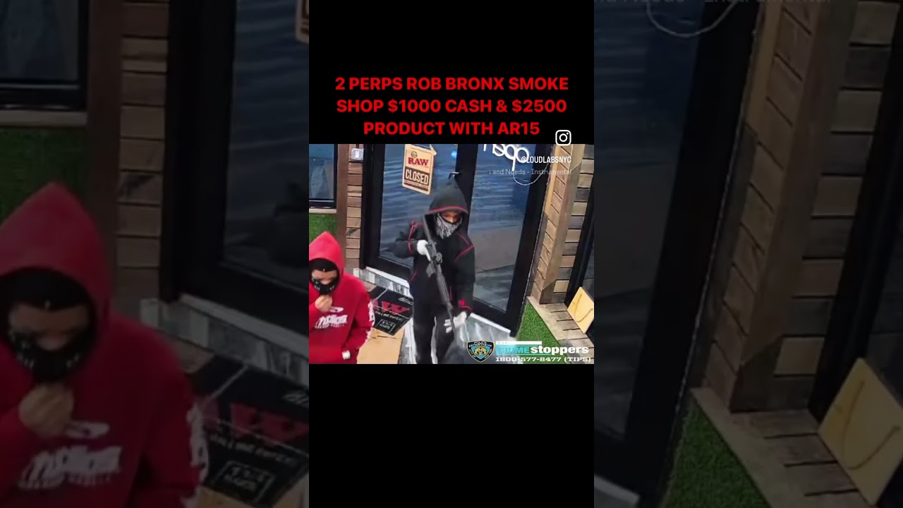 Bronx Smoke shop robbed #shorts #smokeshop