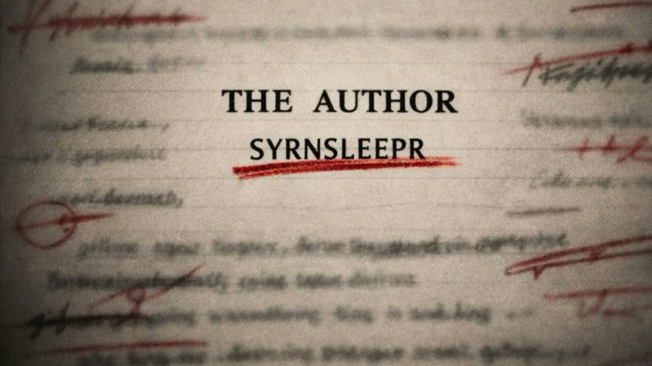 SYRNSLEEPR- The Author (Official Audio) 