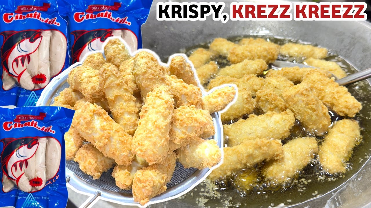 TERNYATA SIMPEL BIKIN OTAK-OTAK KRISPY. IDE JUALAN MODAL KECIL
