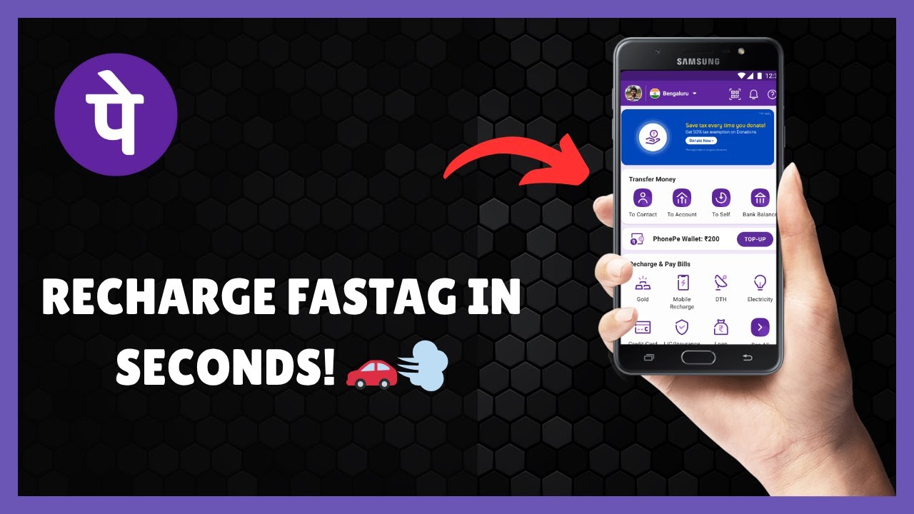 PHONEPE FASTAG RECHARGE (FULL GUIDE)