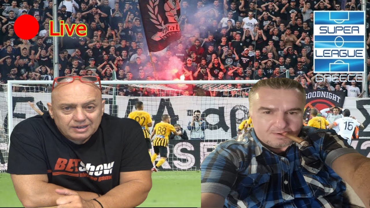 Live &sigma;&chi;&omicron;&lambda;&iota;&alpha;&sigma;&mu;ό&sigmaf; &Pi;&Alpha;&Omicron;&Kappa;-&Alpha;&Rho;&Eta;&Sigma; &mu;&epsilon; &Rho;&alpha;&pi;&tau;ό&pi;&omicron;&upsilon;&lambda;&omicron;-&Kappa;ό&kappa;&kappa;&iota;&nu;&omicron; (28/11/2021) | Raptopoulos