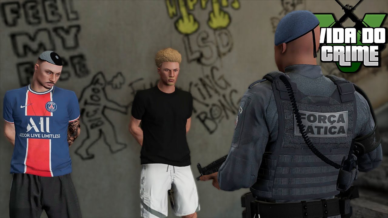GTA V : VIDA DO CRIME - A POLÍCIA CHEGOU, MAIS UMA PEDRA NO SAPATO! - #34