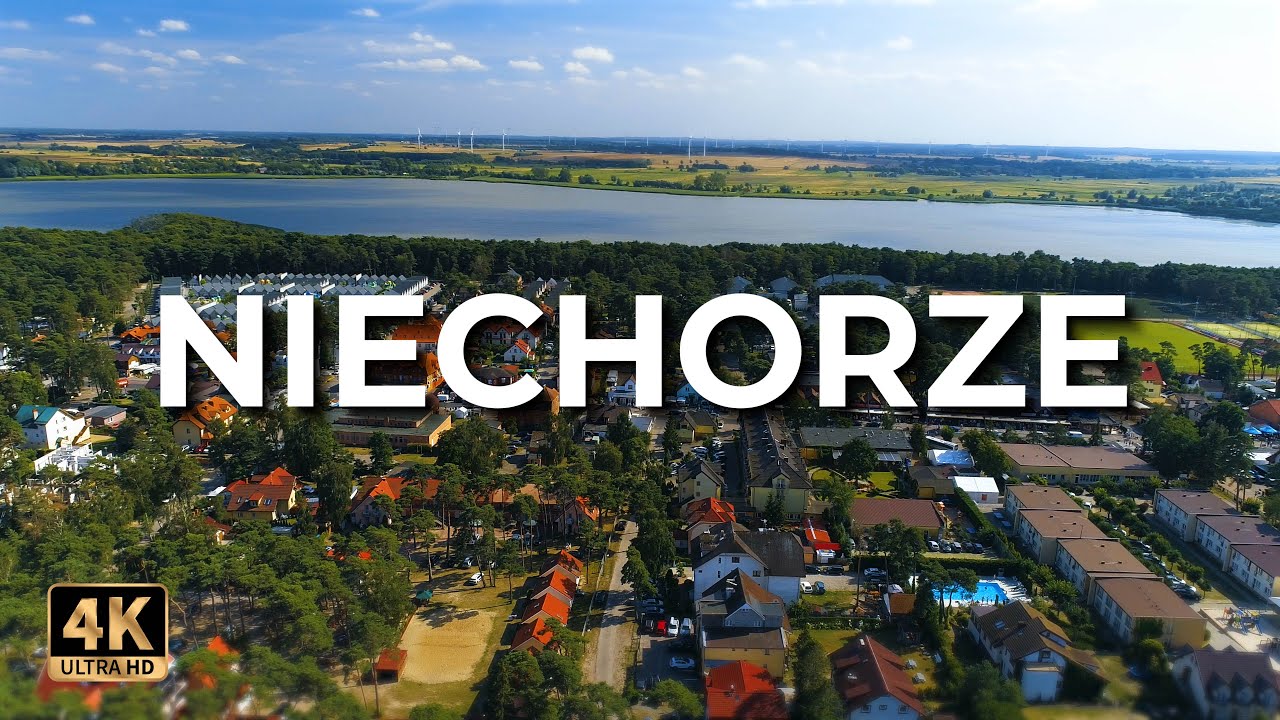 Niechorze z drona | Lato | LECE W MIASTO™ [4k]