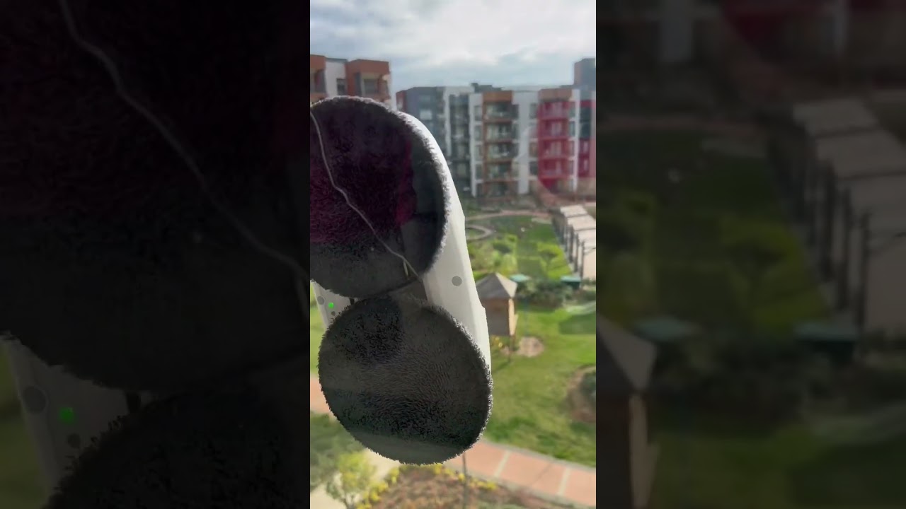 Elle silmek vs Cam Robotu 🧼 #temizlik #cleaning #cleaningmotivation  #windowcleaning #camrobotu
