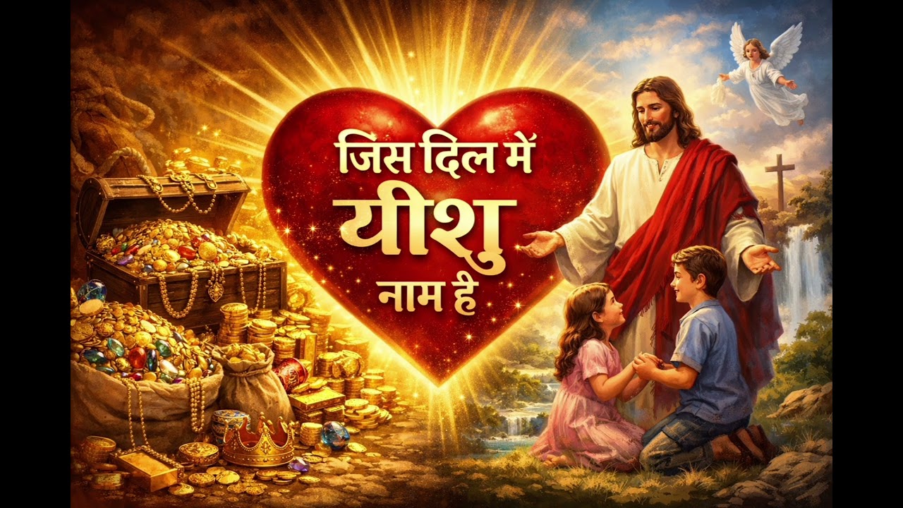 जिस दिल में यीशु नाम है | Yeshu Hi Mera Khazana | Christian Hindi Song