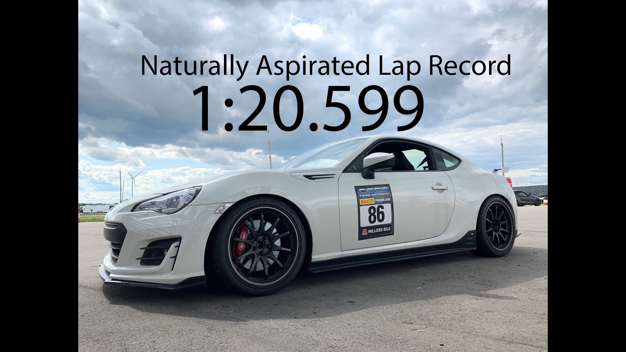 [OLD RECORD] Fastest Lap at Toronto Motorsports Park in a Subaru BRZ - 1:20.599