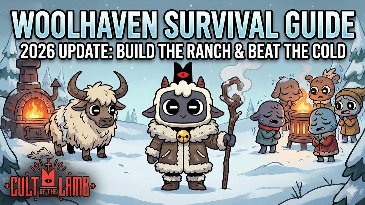 Cult of the Lamb: Woolhaven Guide | Best Way to Survive Winter & Rebuild the Flock