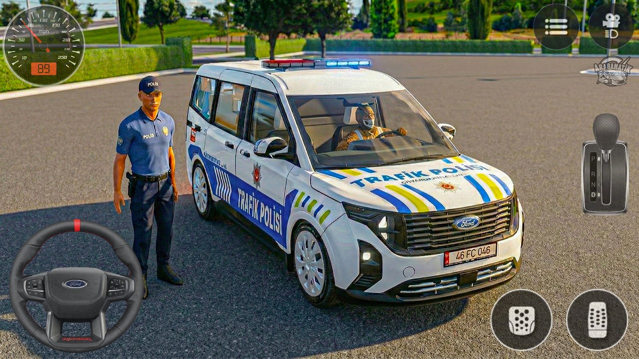 Ford Tourneo Courier Türk Polis Arabası Oyunu - Etiket Tofaşk Araba Oyunu #48 - Android Gameplay