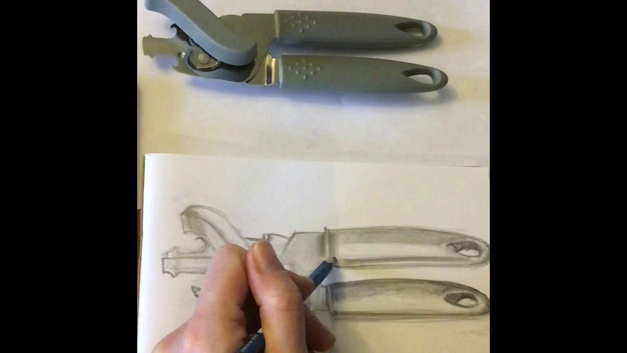 Demo - Shaded Drawing - Can Opener