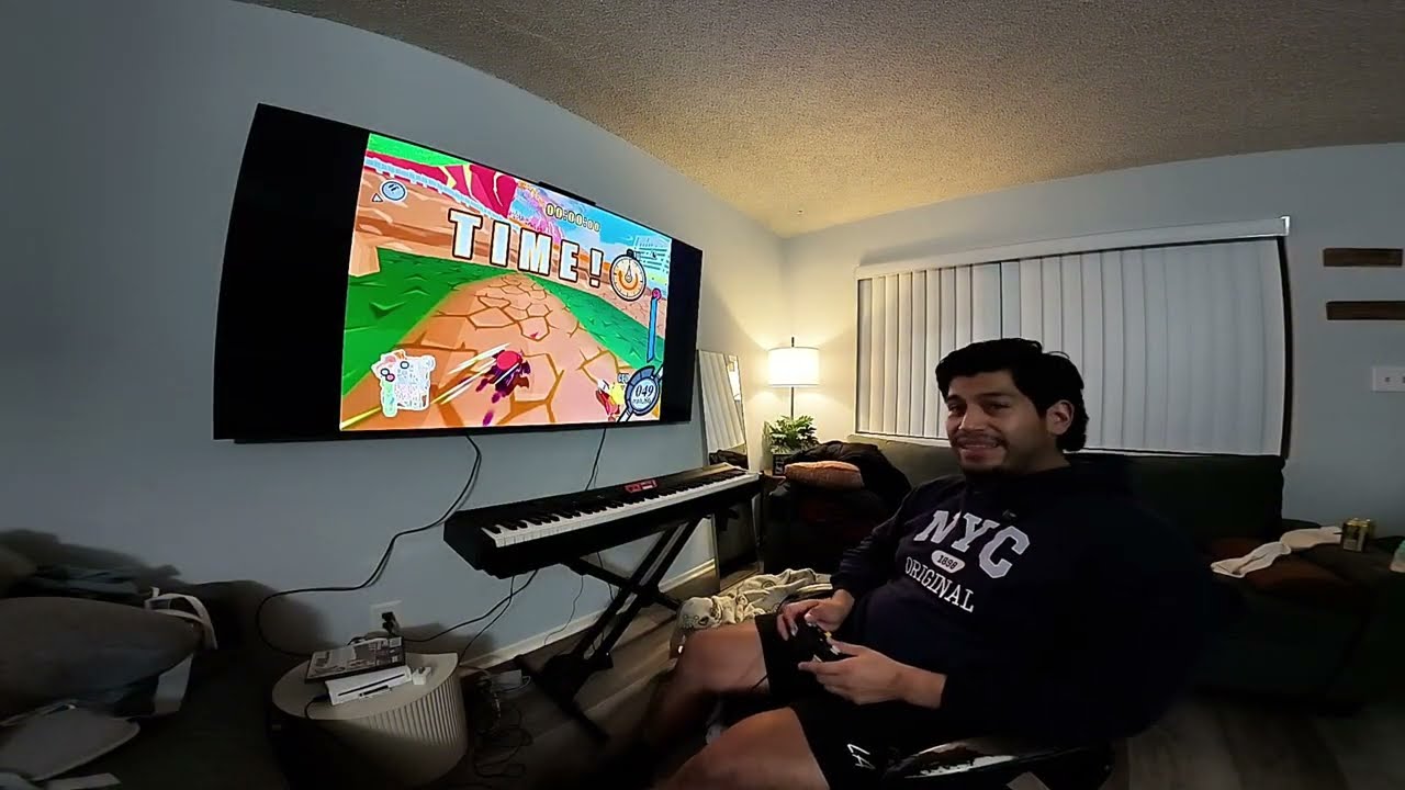 STOP DOOM SCROLLING & WATCH ME PLAY SOME KIRBY AIR RIDE at 12am 🌙🎮