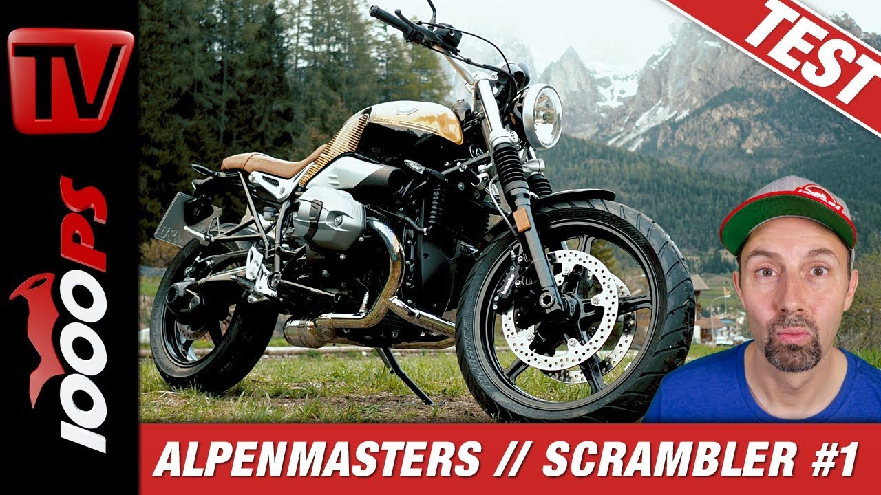 BMW R nineT Scrambler Test - Alpenmasters Vergleich - Scrambler 1/4