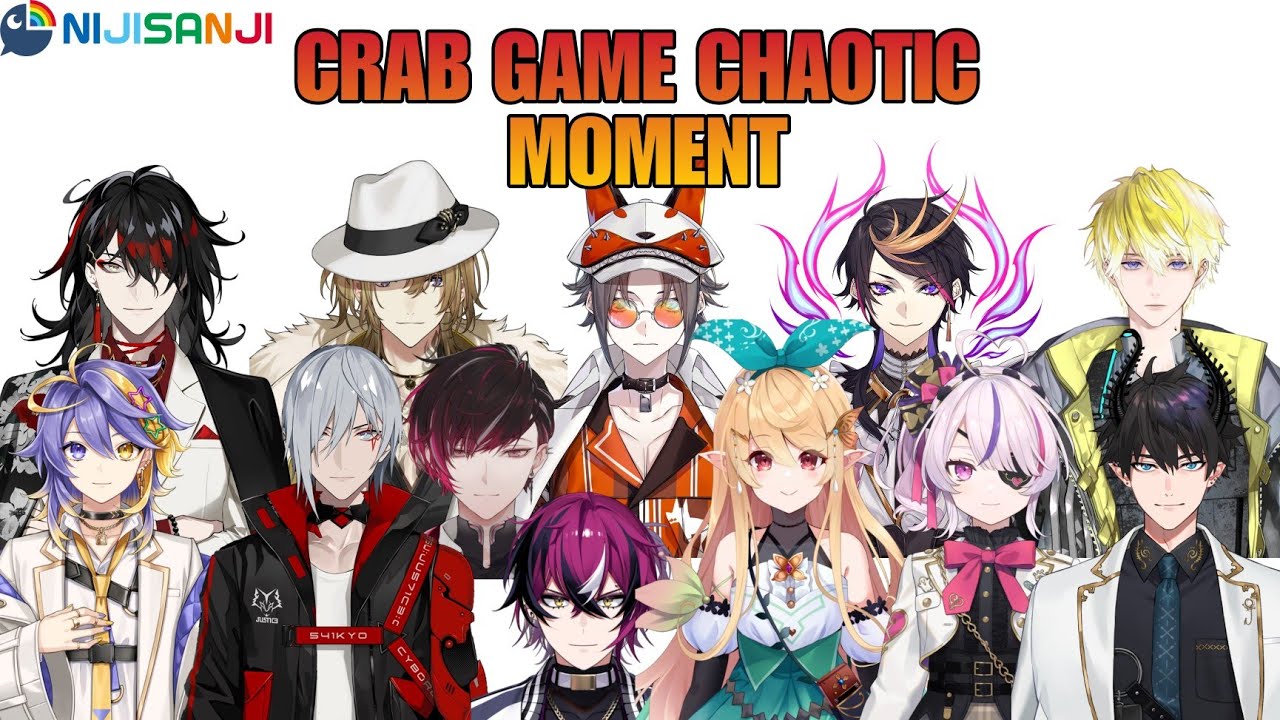 Chaotic Moment on Crab Game Collab |【NIJISANJI EN】