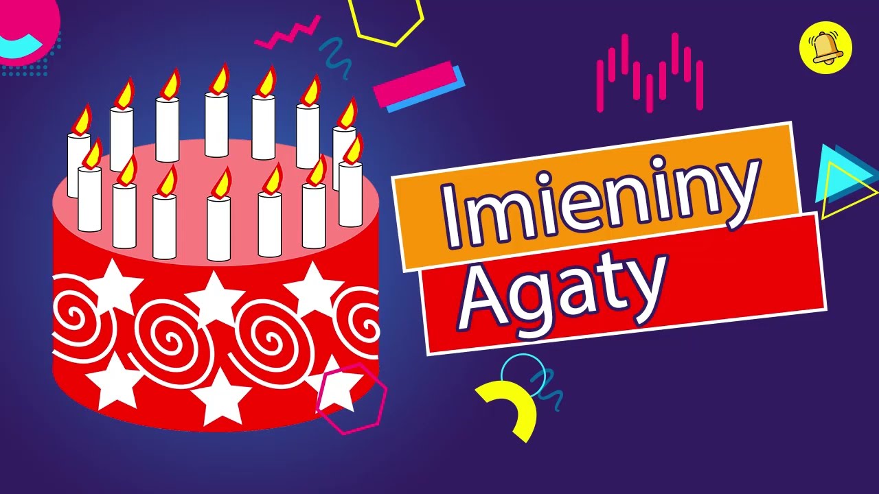 Życzenia imieninowe dla Agaty - imieniny Agaty