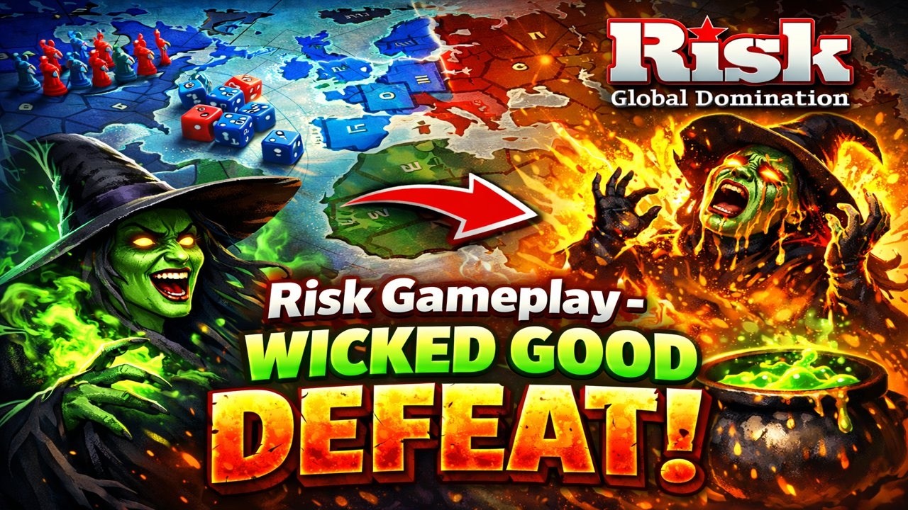 A Wicked Good Defeat!! Risk Game-play