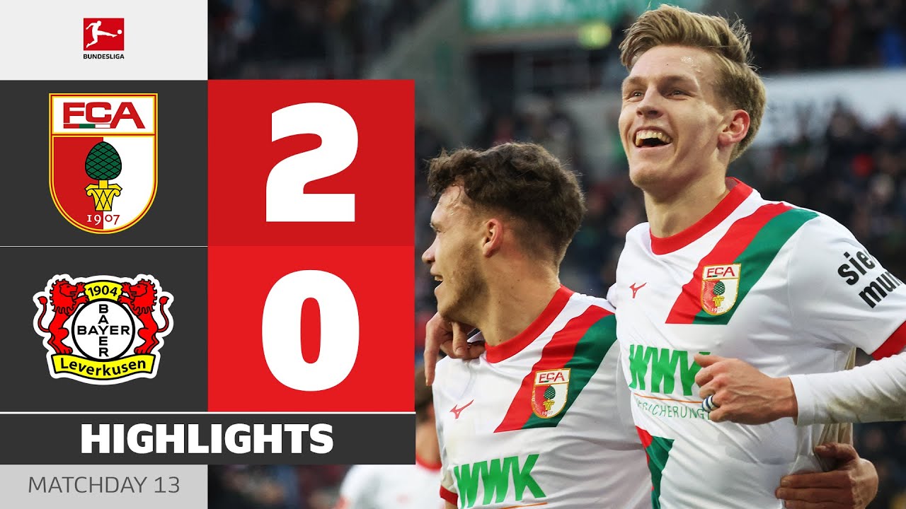 Dream Debut For Baum | FC AUGSBURG - BAYER 04 LEVERKUSEN | Highlights | MD 13 &ndash; Bundesliga 2025/26