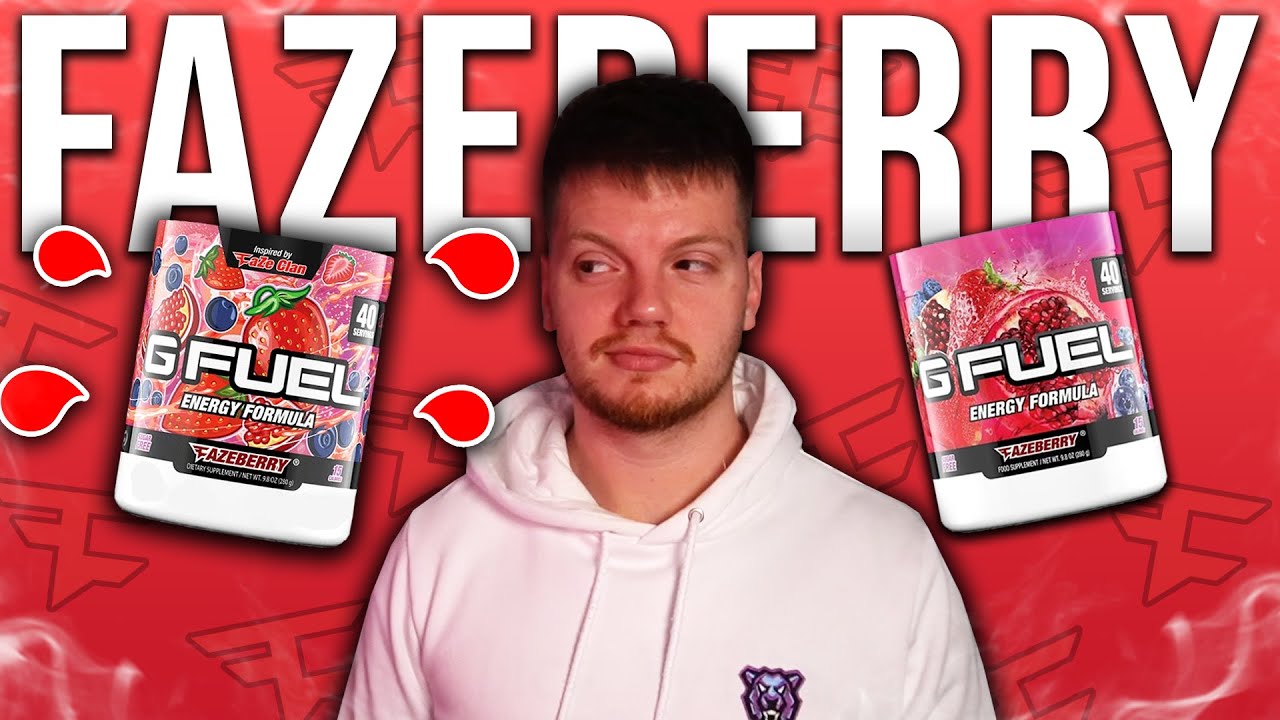 FAZEBERRY GFUEL TASTE REVIEW