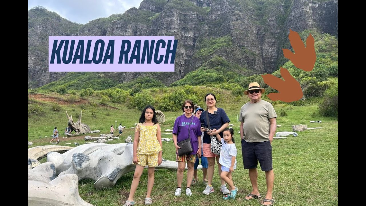KUALOA RANCH : Jurassic Park Movie Sets Tour