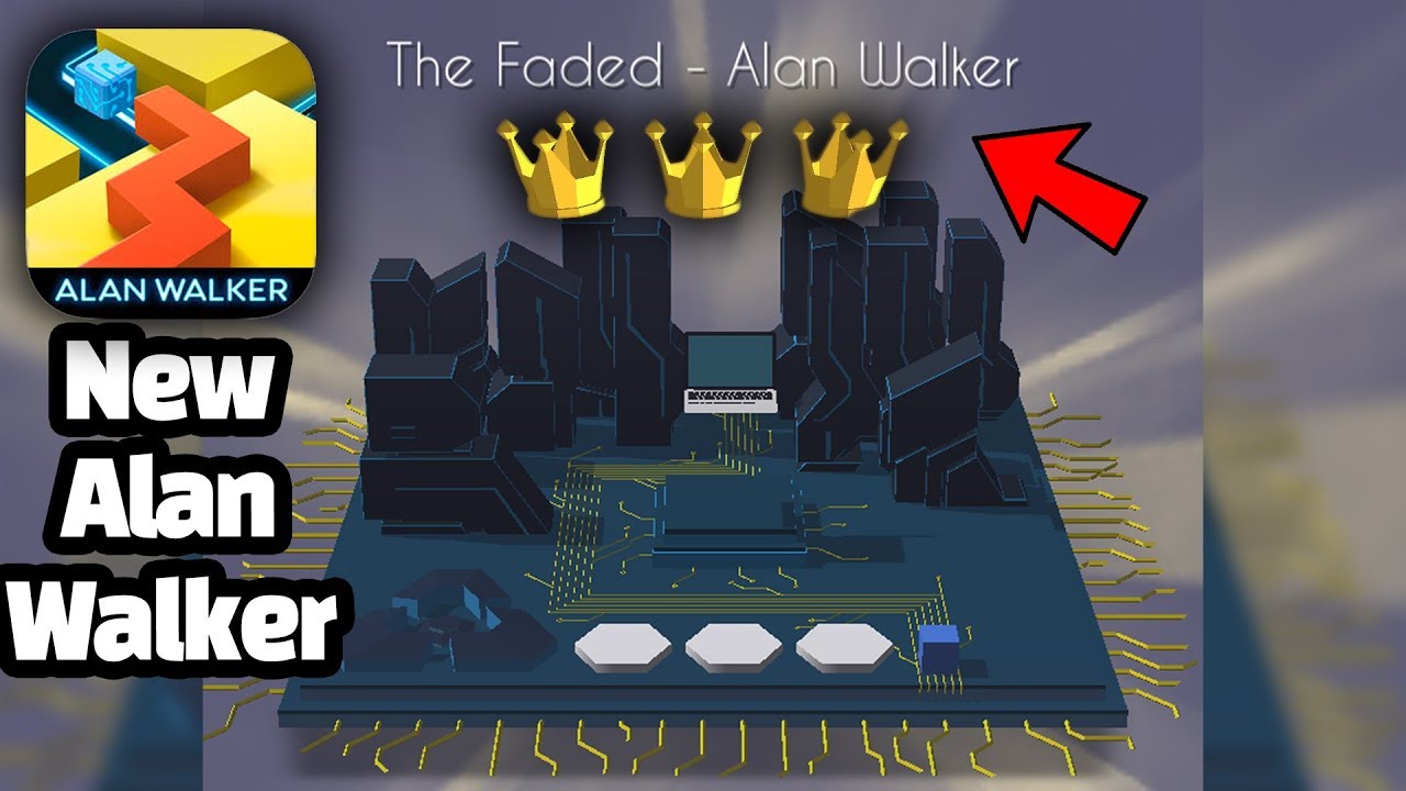 Dancing Line - Faded Alan Walker New Update