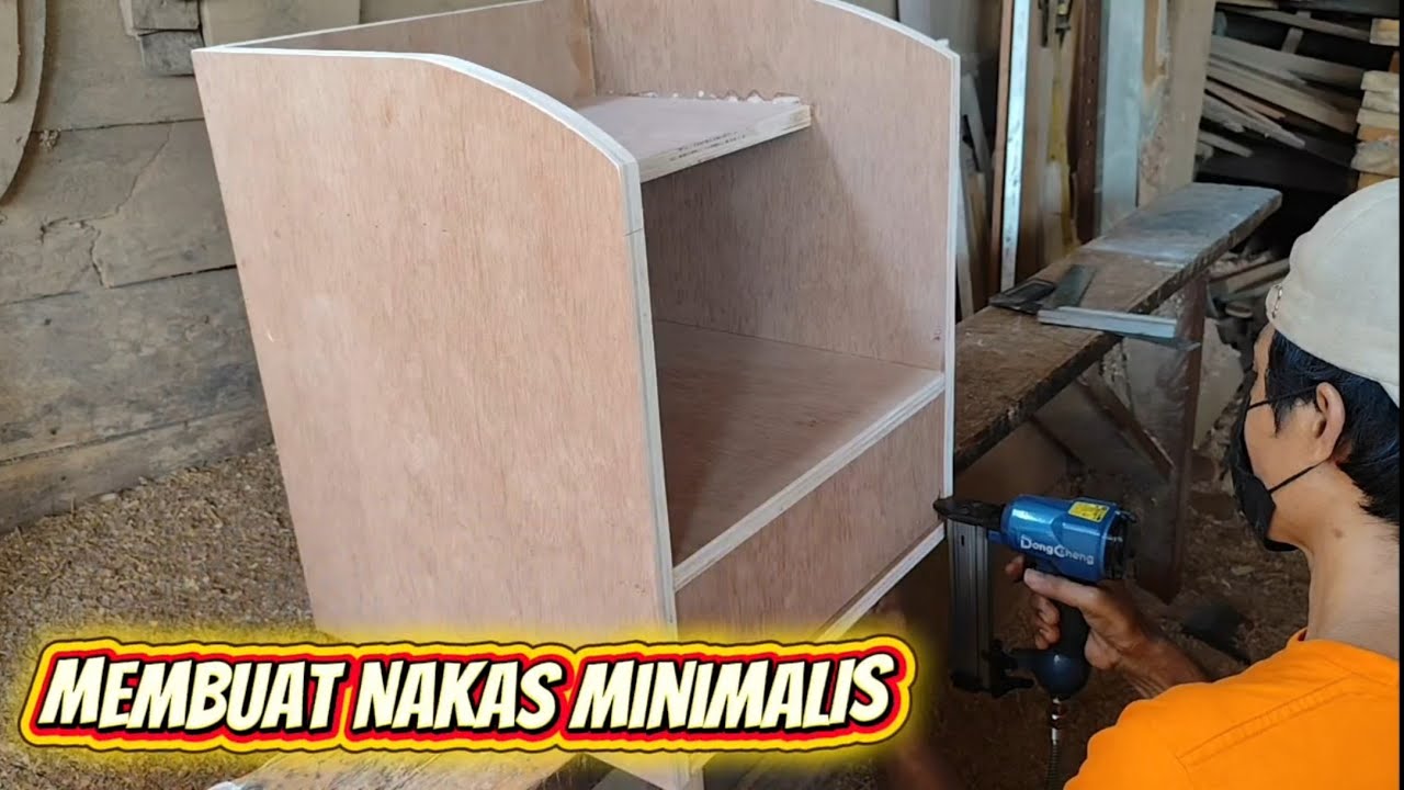 Membuat Nakas Minimalis dengan HAPPAN&reg; Plywood  @depotropika | Woodworking | Nina Taristiana