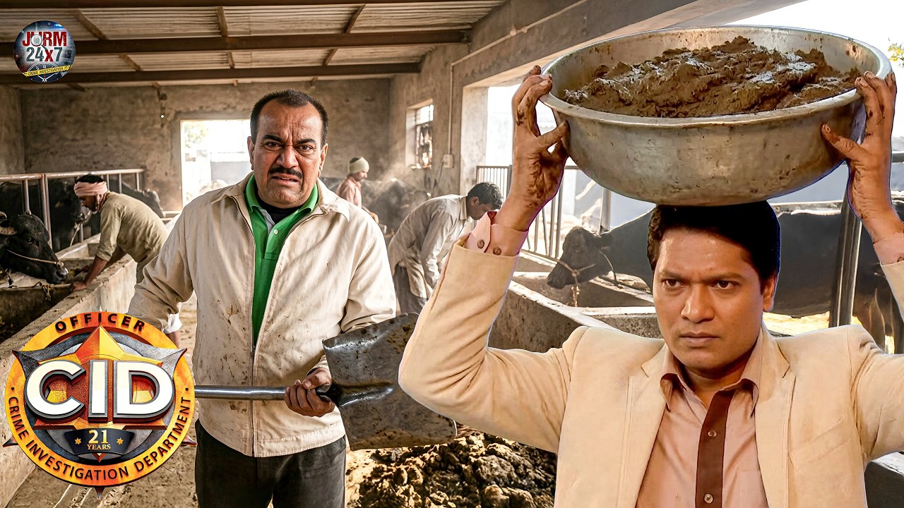 भारत में सिलेंडर महंगा होने के कारण CID टीम पहुंची तबेले में गोबर लेने  CID || New Episode 2026