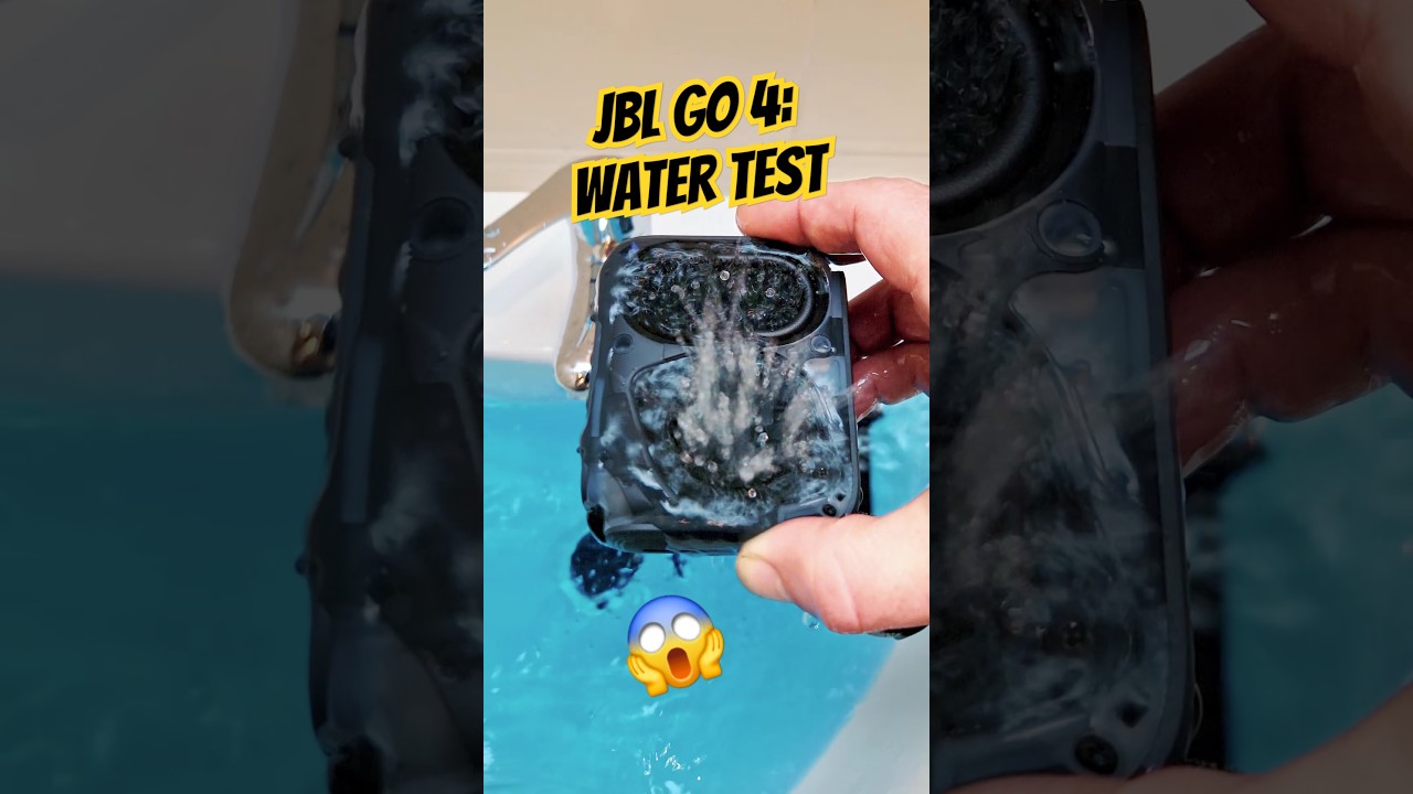 JBL Go 4: Extreme Water Test 🔊💦