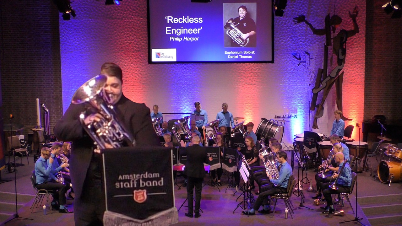 Reckless Engineer - Euphonium soloist Daniel Thomas & Brassband De Wâldsang