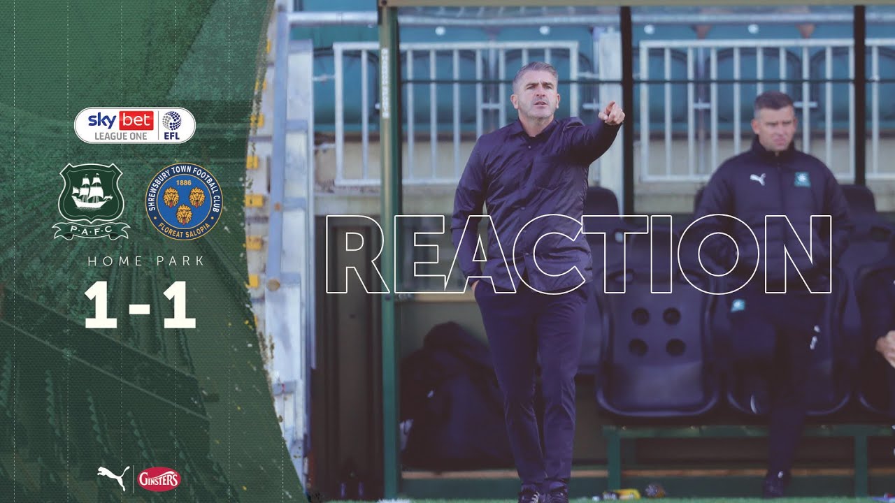 Reaction | Ryan Lowe Post Shrewsbury Town